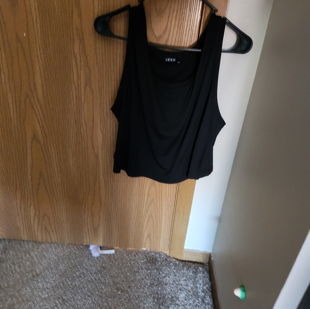Bundle of 2 Cider Crop Tank Tops